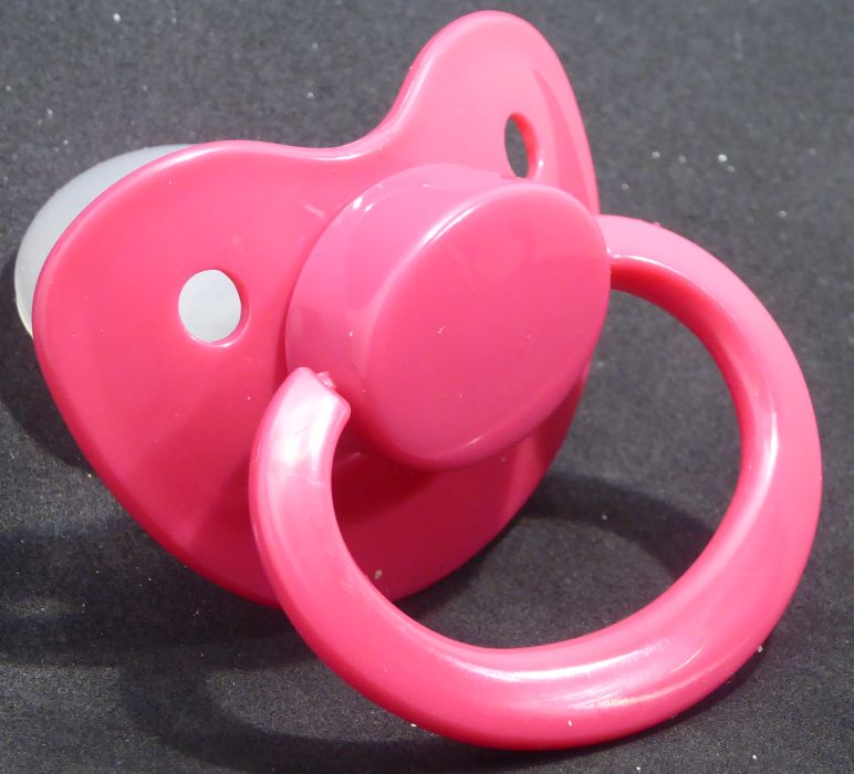 Hot pink Large Shield Pacifier