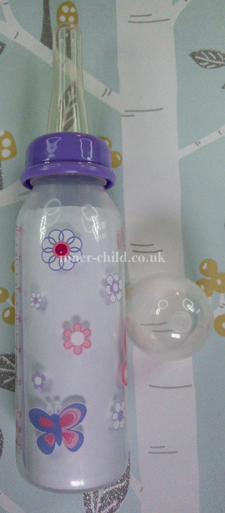 Purple Butterfly Nuby Bottle