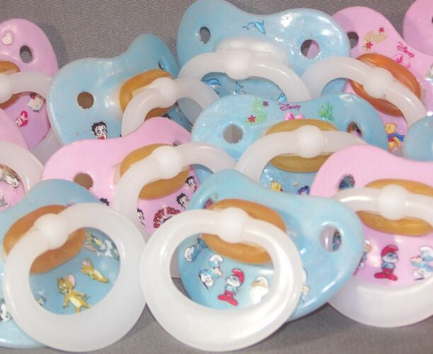Dummies/Pacifiers Hand Decorated