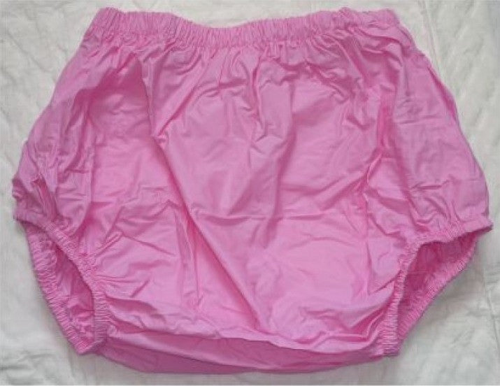 plastic pants PVC pink