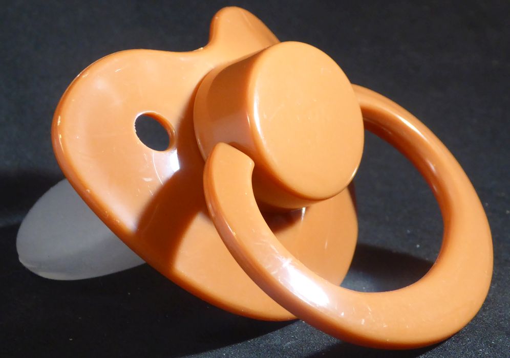 Brown large Shield Pacifier