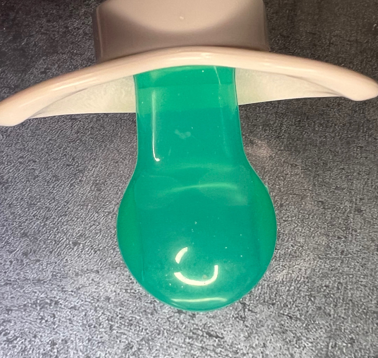 Green Teat With Solid Edge (Silicone)