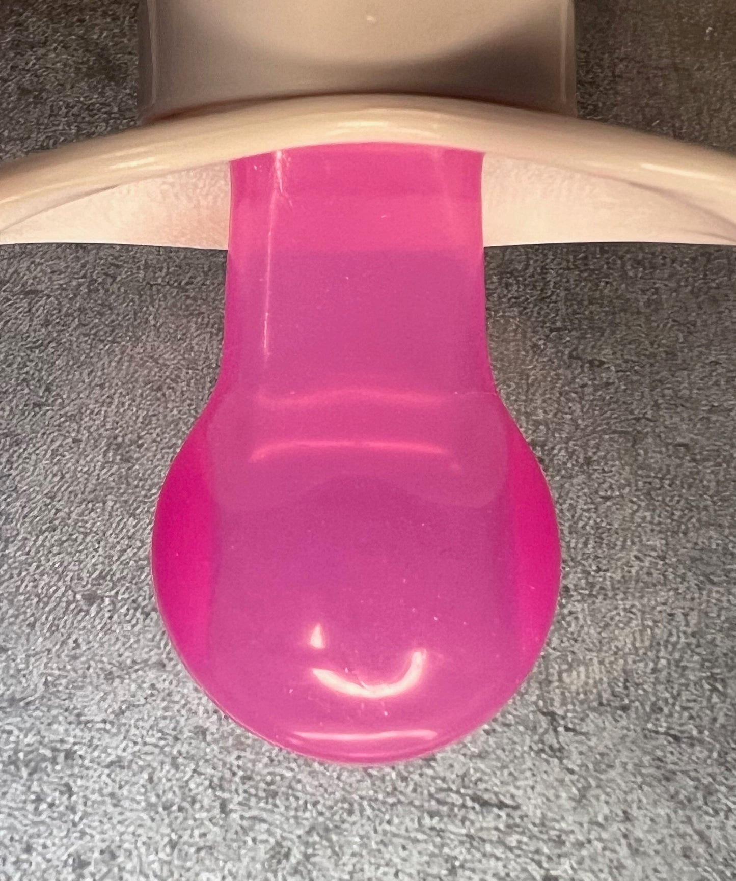 Hot Pink Teat With Solid Edge (Silicone)