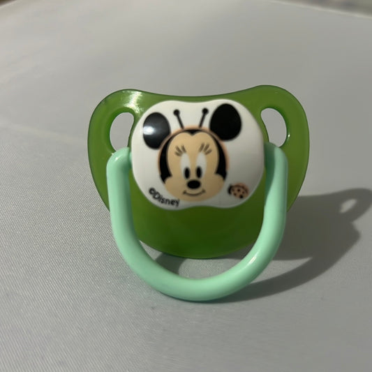 Minnie Mouse with Green Shield